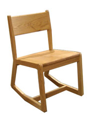 Webster Two Position Chair w\/Wood Seat & Back - Quick Ship